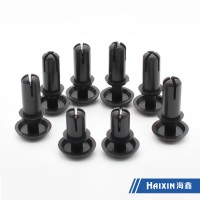 Injection Molded Custom Made Fastener Part Nylon Plastic Screw Rivet